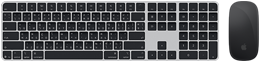 มุมมองด้านบนของ Magic Keyboard พร้อม Touch ID และ Magic Mouse