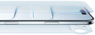 iPhone Air, ภายนอกด้านหน้า, ภายนอกด้านข้าง, มุมมองชั้น Ceramic Shield แบบแยกส่วน