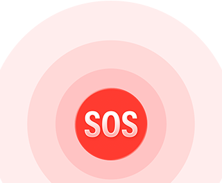 ไอคอน SOS ฉุกเฉิน
